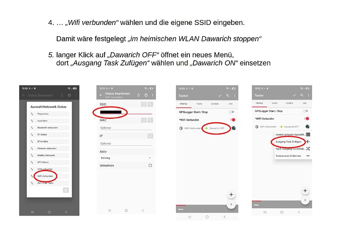 4.Dawarich Tracking automatisieren