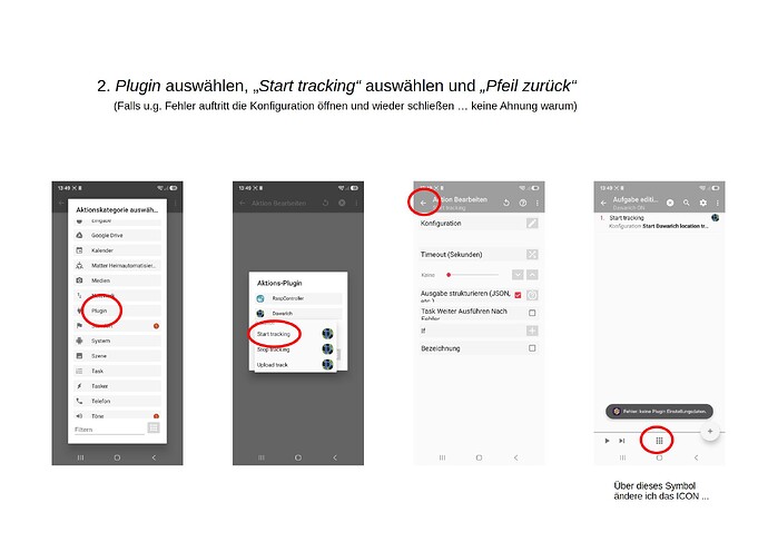 2.Dawarich Tracking automatisieren